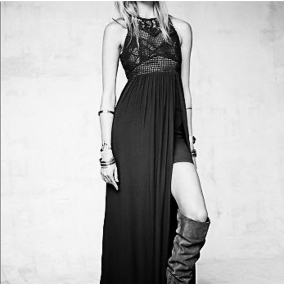 Free People Bless'ed are the meek endless summer Maxi dress lipstick - Picture 6 of 16